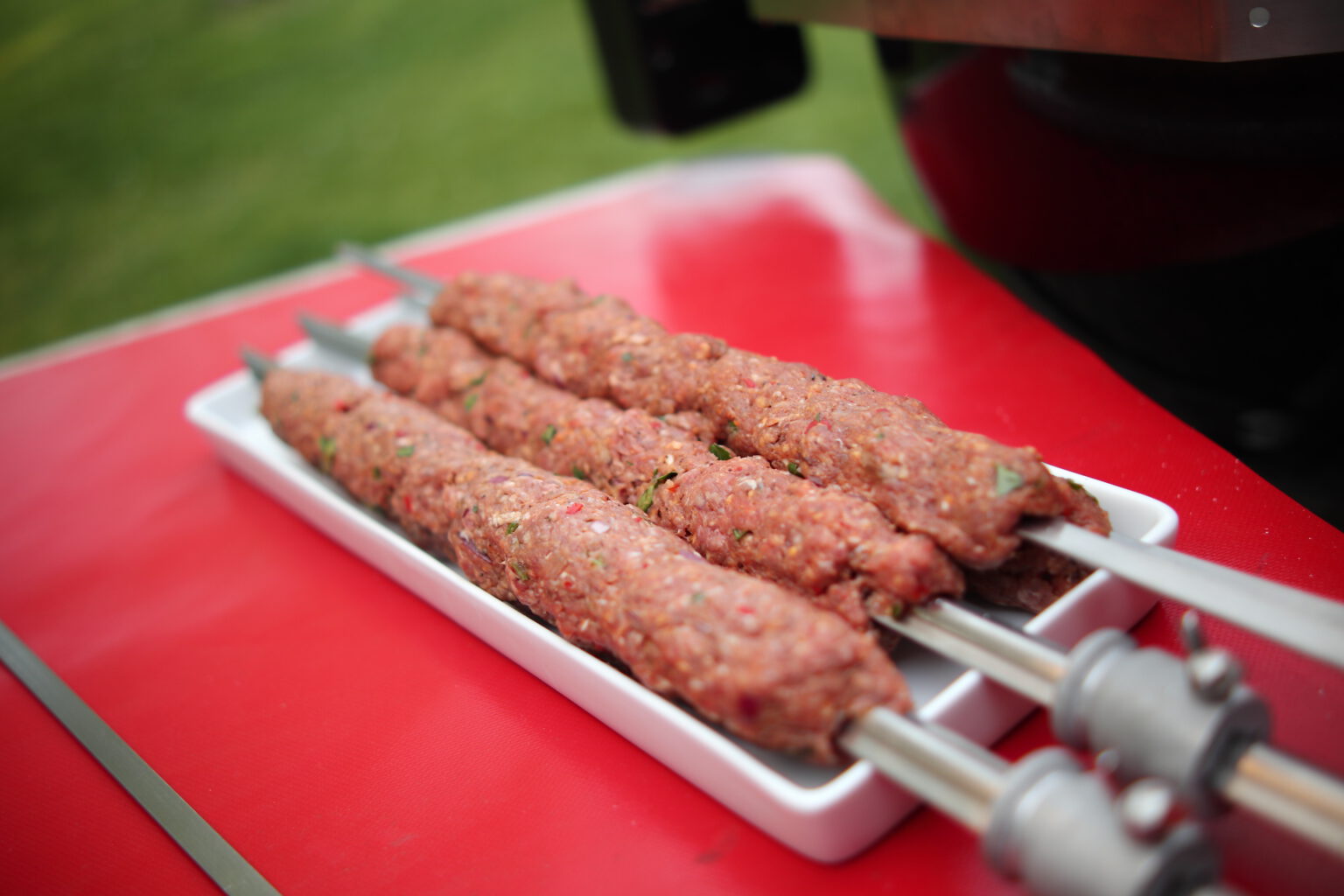 Hackfleischspieße - Holzplatz-BBQ